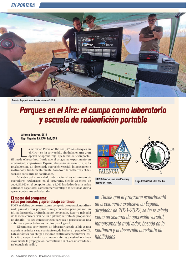 Unión de Radioaficionados de Palencia. tweet media