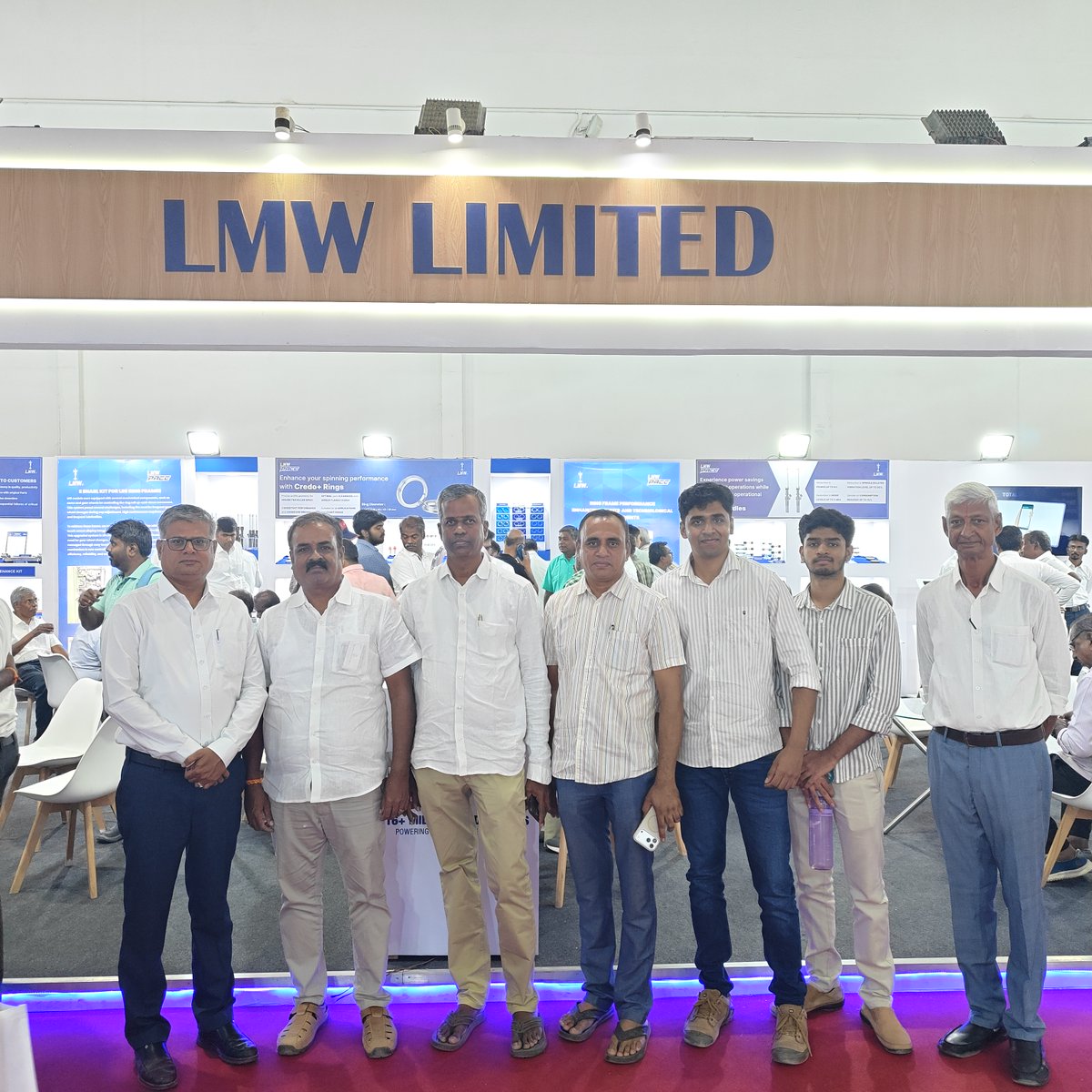 LmwTmd's tweet photo. Day 2 at ๐ฆ๐๐ ๐ ๐ง๐ฒ๐
๐ณ๐ฎ๐ถ๐ฟ ๐ฎ๐ฌ๐ฎ๐ฒ continues to be a wonderful platform for connecting with the textile industry.
#LMWTextileMachine #TextileMachine #SpinningMachine #OEMSpares #LMW #TextileIndustry #Texfair2026 #TextileExpo https://t.co/0IAHWgExXI