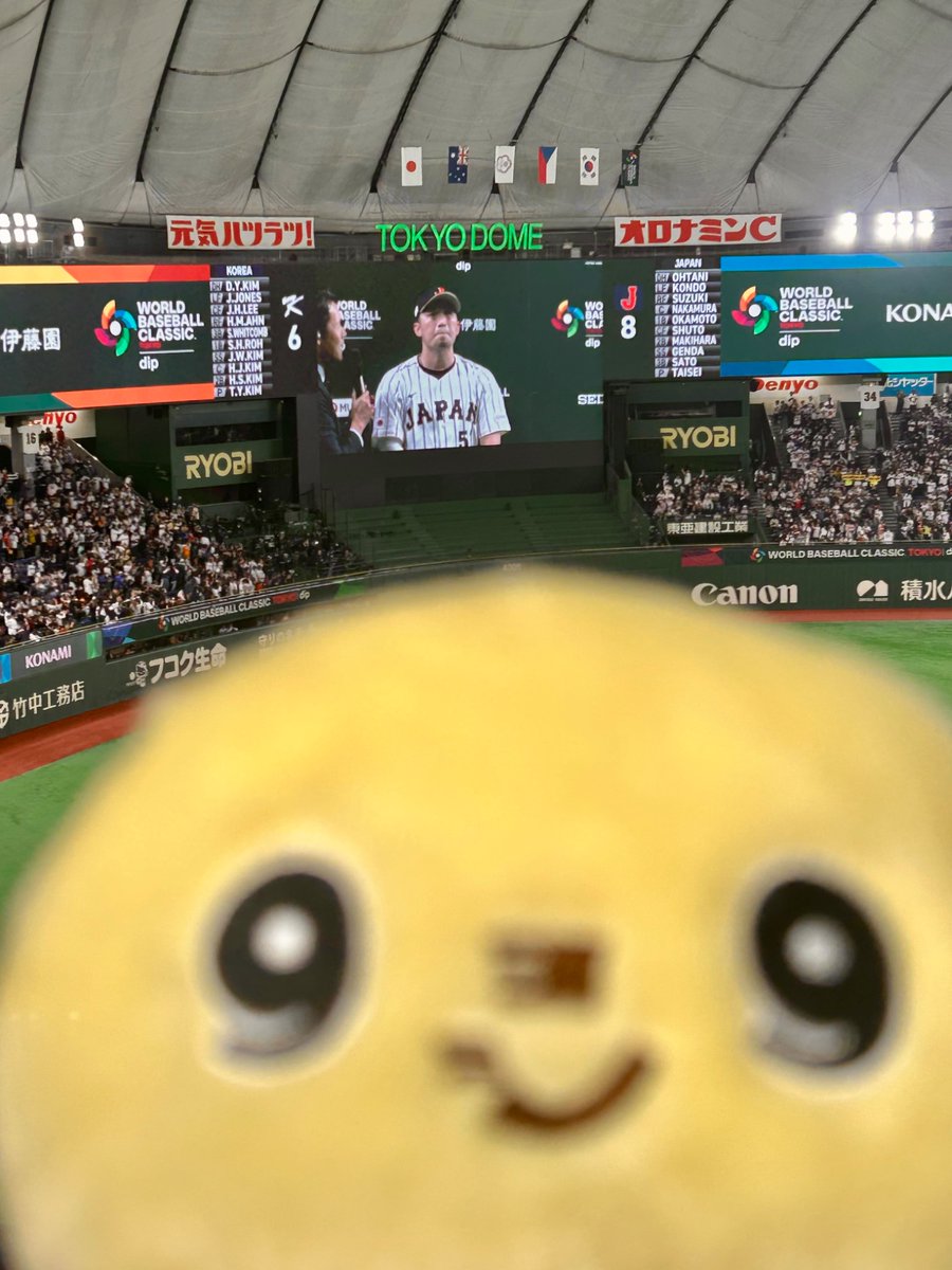 MSN_04ll's tweet photo. 韓国戦だよ
鈴木誠也かっこよかったね、カメットちゃん。 https://t.co/scqlnYxwm8