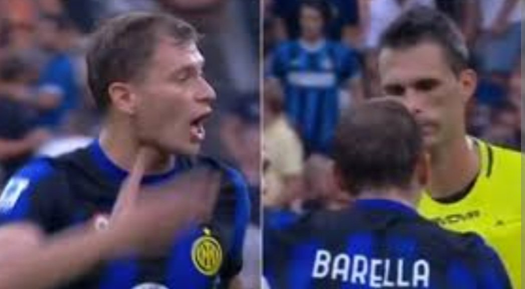 Ilbosseus21's tweet photo. @Inter #BARELLAVATTENE
#BARELLANOCAPITANO
#BARELLAOUT https://t.co/OnRFP5Pgj8