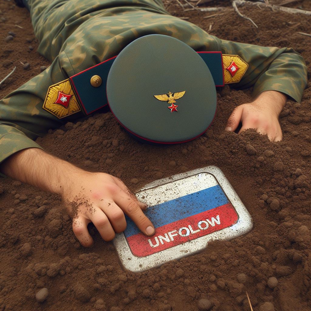 Tanked Putin tweet media