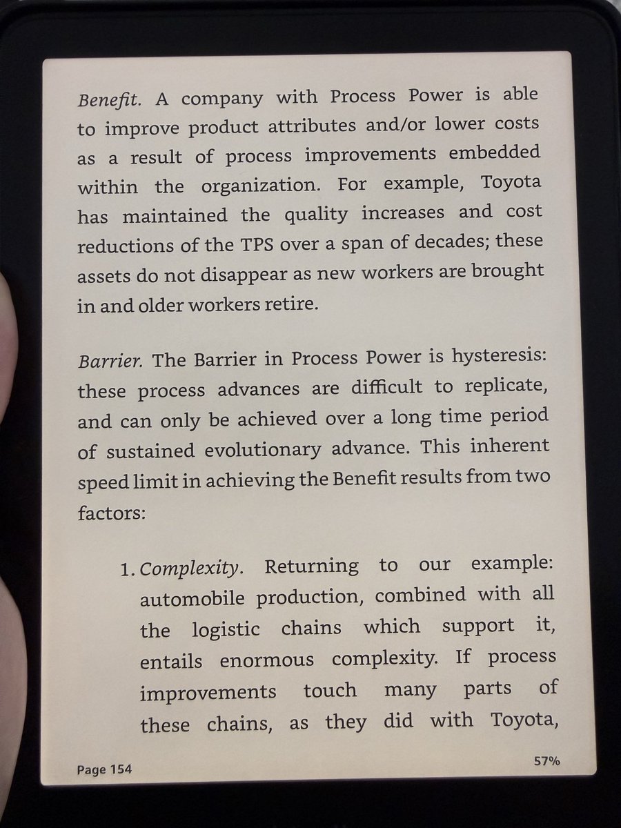 robingt84's tweet photo. @alysha_lobo @rajeshsawhney Excellent article! I remembered it while reading a book on strategy and specifically about developing competitive strength through solid processes with improvements over long periods of time. Snapshot below https://t.co/7acz3KJGTN
