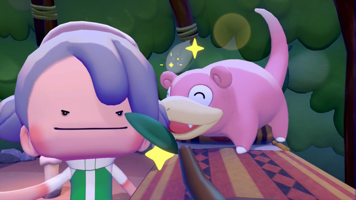 omitsu___'s tweet photo. ついにヤドンと同棲🥰💖

#ぽこあポケモン https://t.co/Ld9wWZ75iR