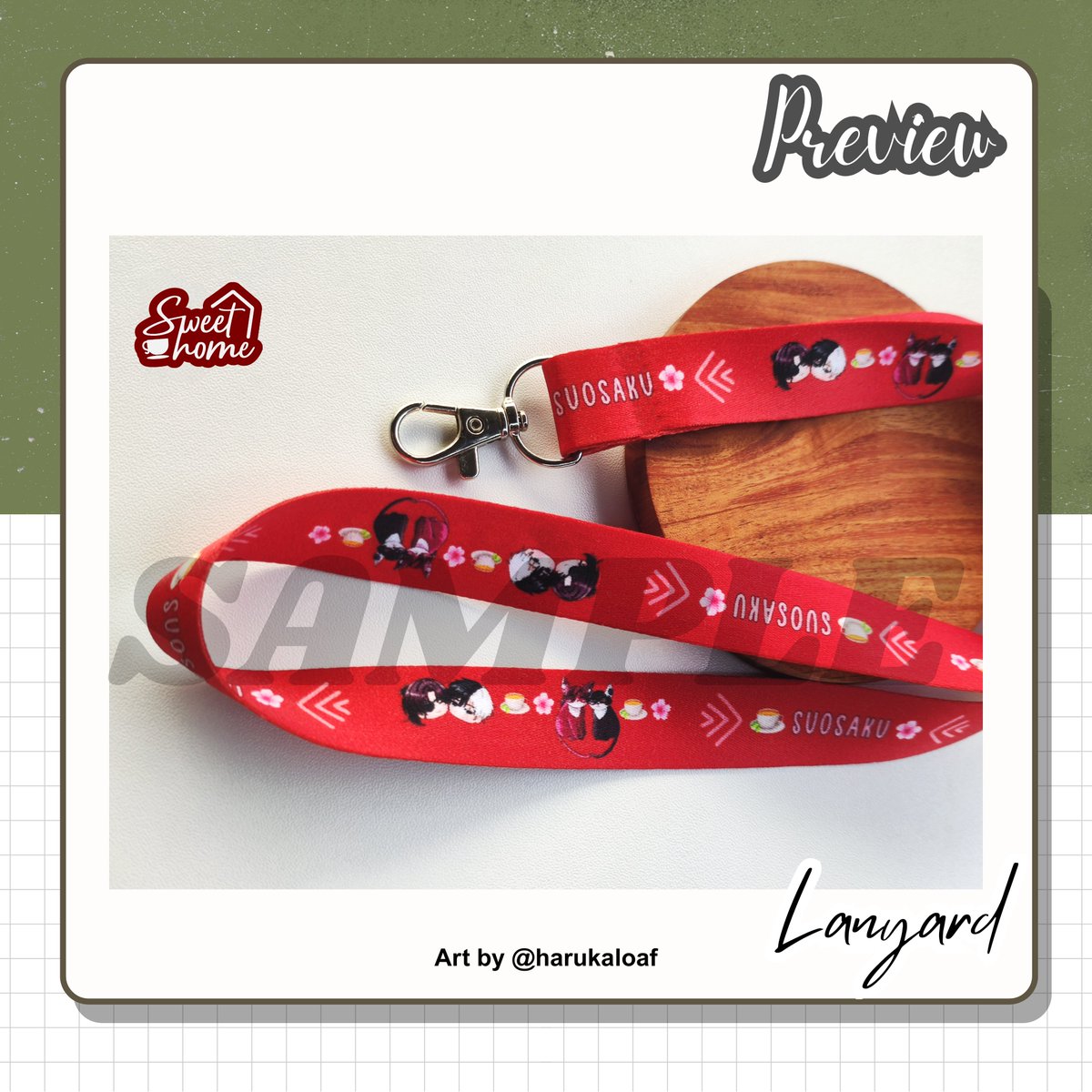 a_teafortwo's tweet photo. Closer look at @harukaloaf 's charming lanyard!

Ready to keep your card holder or keys everywhere in safe 🗝

#SuoSaku #SweetHome2026 https://t.co/KcxaHarn2J