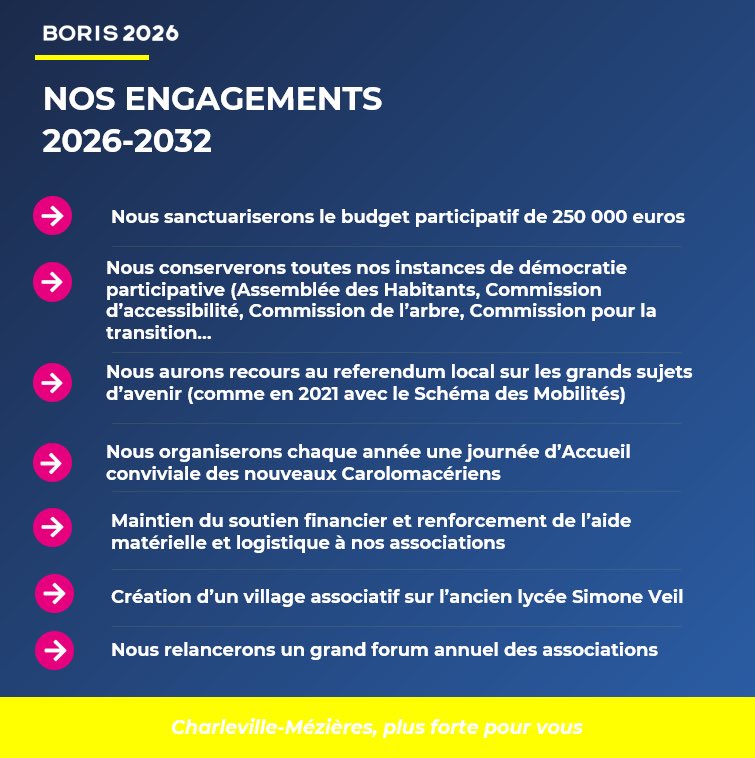 Charleville-Mézières, plus forte pour vous ! tweet media