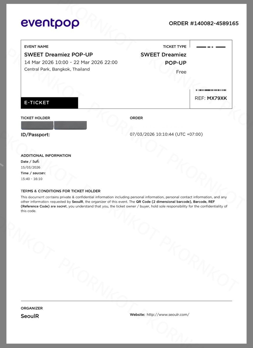 เรามีรอบเข้า Sweet Dreamiez POP-UP 
วันที่ 2 15/03/26 15:40 - 16:10 น. 
จะไปเอาแค่คีริงโน่ 
และจะรับหิ้วฟรีไม่มีค่าใช้จ่าย จ่ายแค่ค่าของ แต่ต้องไปรอรับหน้างานนะคะ ไม่มีจัดส่ง (หรือทักมาสอบถามเพิ่มเติมได้ค่ะ)

หากมีใครสนใจ DM ได้เลยค่ะ 
#ตลาดนัดnct #ตลาดนัดnctdream