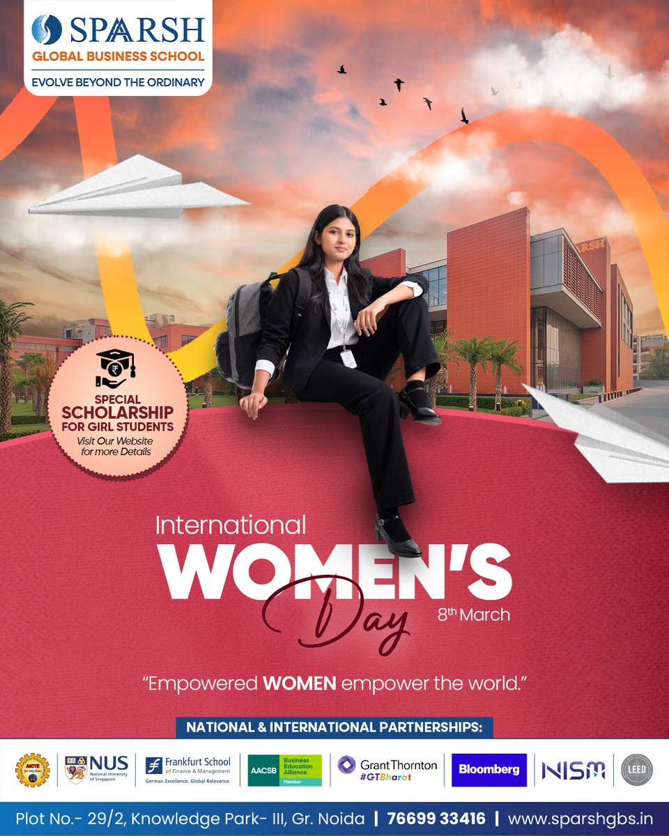 Sparsh Global Business School tweet media