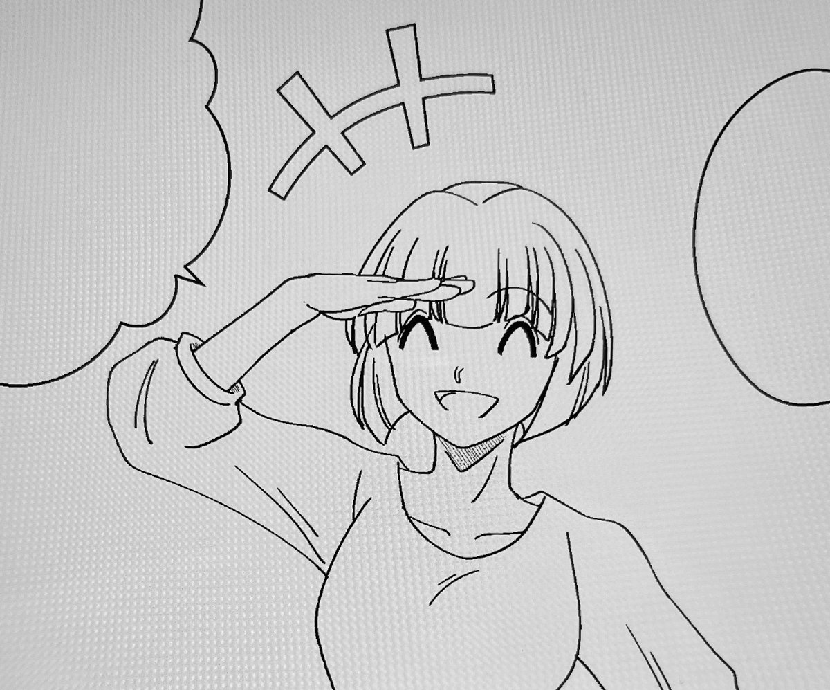 確定申告も無事終わり、久々にお絵描きタイムを持てました！なびきおねーちゃんの無責任なかんじ大好きです。