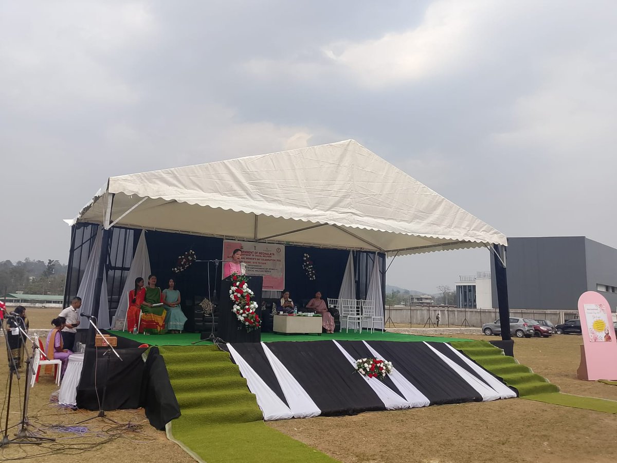 JsdMaiong's tweet photo. Attended as Special Guest at the celebration of International women's Day 2026, organised by the Office of the District Social Welfare Officer and Deputy Commissioner at  kurkulang, Bhoirymbong, Ri Bhoi. #Thanks to DSWO, Ri-Bhoi for a meaningful program! #HappyWomensDay https://t.co/1hR79YH30W