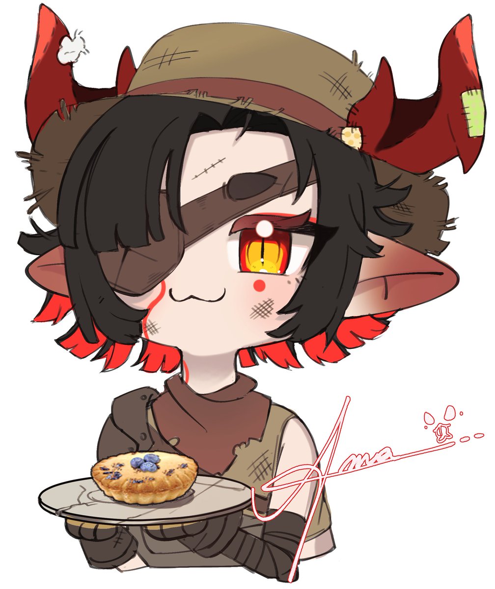 AmasaChan's tweet photo. I made myself a little PNG when I strim 7Days to Die !

Anyone love and want blueberry pies ? ( •̀ ω •́ )✧ https://t.co/MrLNB0AD7F