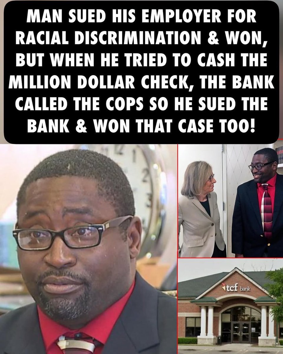 MelanatedTalk's tweet photo. We need to find out who his attorney is! Because all he do is win! 
#Racism  #BlackMan  #SueThem  #Discrimination https://t.co/Pmlbk18Dqd