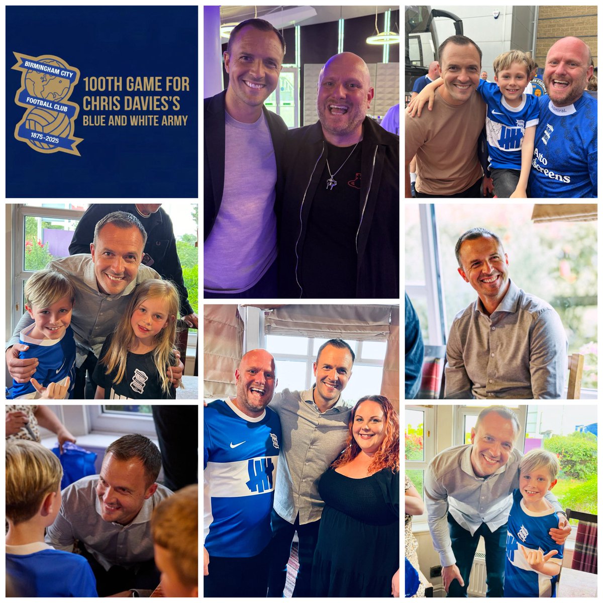 Congratulations on your 100th game in charge of our beloved Club Chris Davies.
I know with yourself at the helm we are in safe hands and long may it continue 💙🤍
#BCFC <a href="/OSCBCFC/">Birmingham City FC OSC</a>