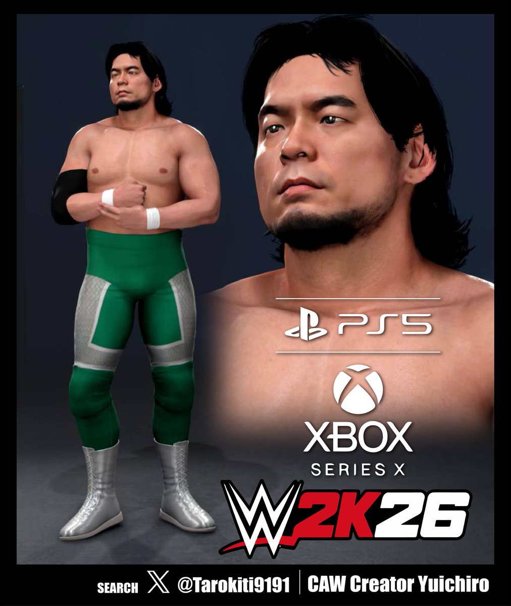 CAW Creator Yuichiro デザイナーがレスラーを作る部屋 tweet media