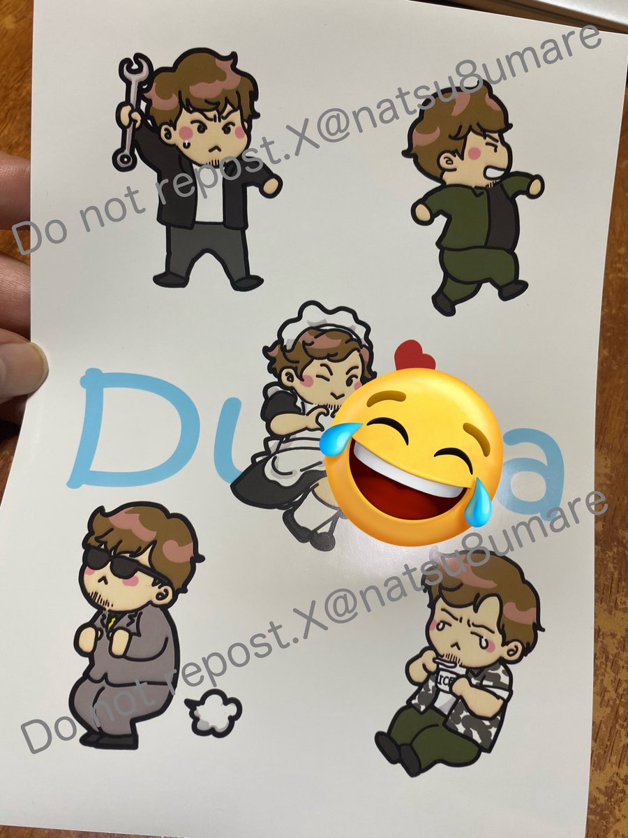 試しにプリントアウトしてみた
え、可愛いな…（自画自賛）
微調整して完成にしよ…ふふふ