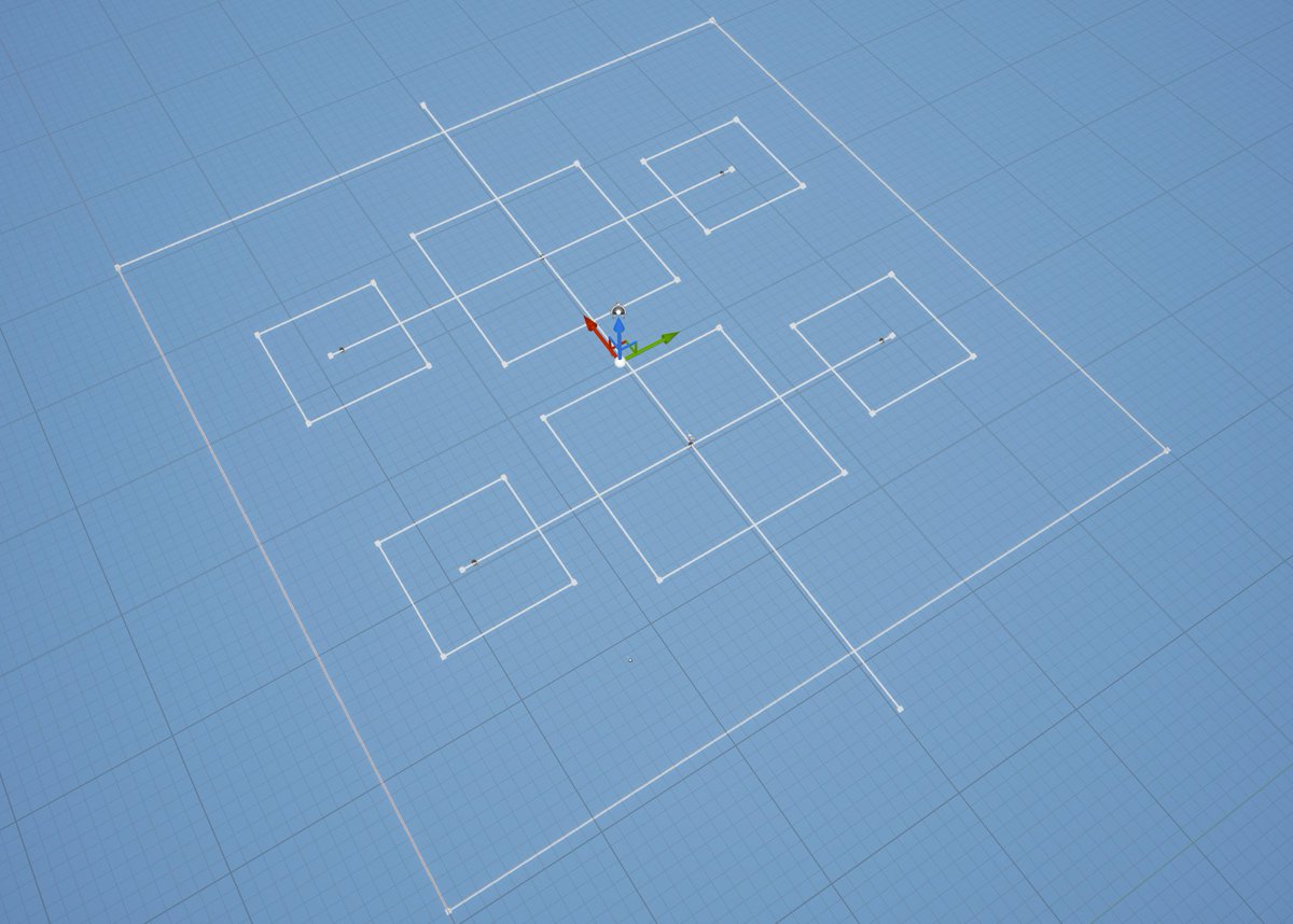 paripy140's tweet photo. スプラインからここまで自動生成できました!
#UE5 #UE5Study #PCG #GeometryScript https://t.co/KKiJPQfTkf