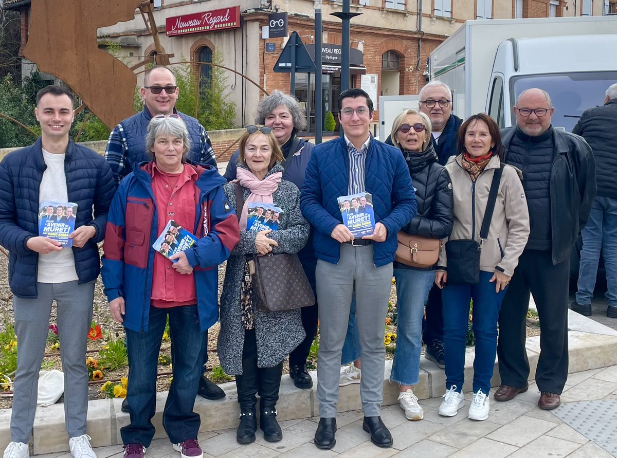 Optimistes, motivés, patriotes 🇫🇷

Les 15 et 22 mars, on choisit de protéger l’avenir de #Muret ! 

#Muretain #MuretainAgglo
