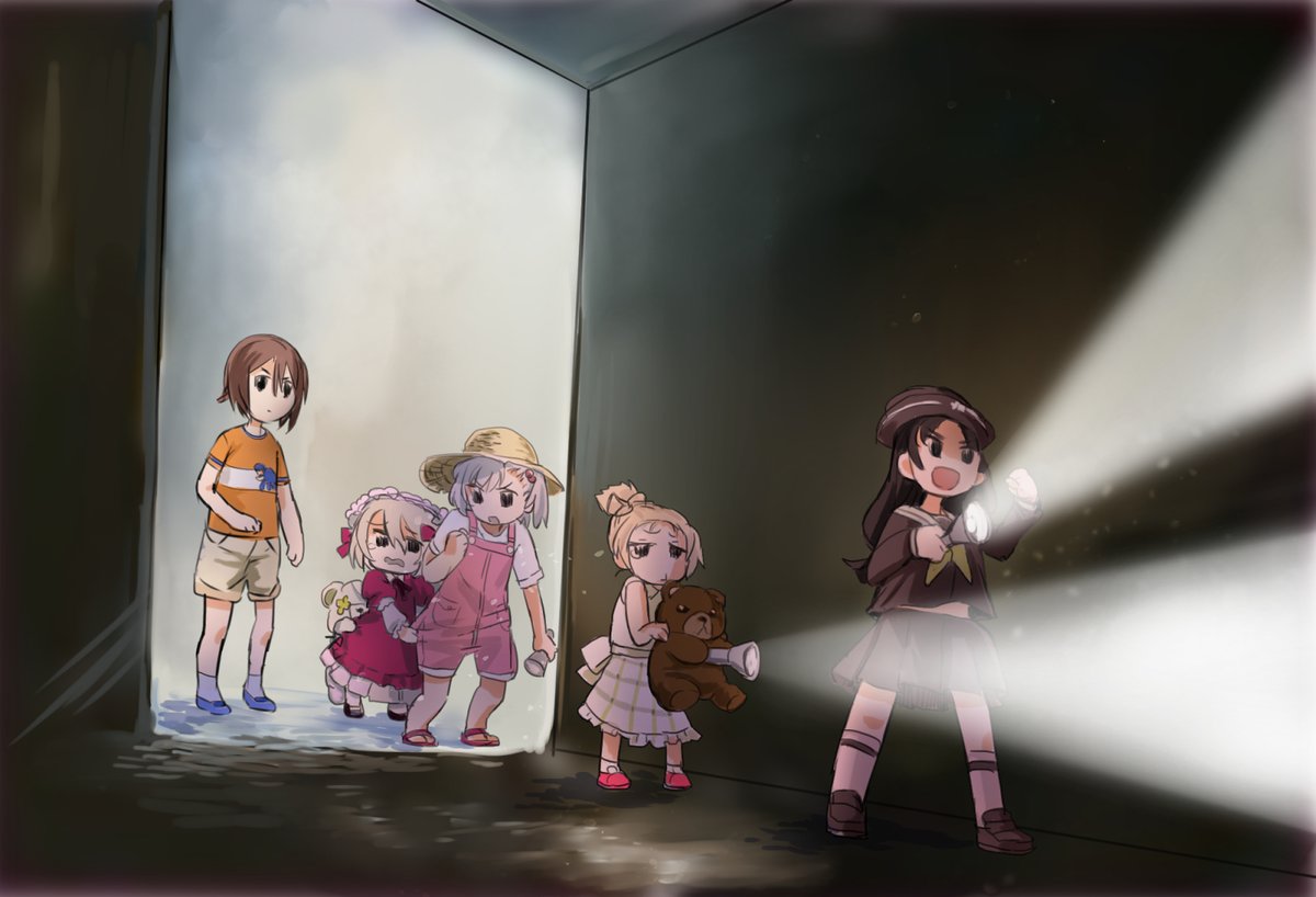 「ガルパンキッズも再掲(^^ らぶらぶ4幕も楽しみですね。 #らぶらぶ作戦FA」|なべゆ@C102(土)東34a🧊のイラスト