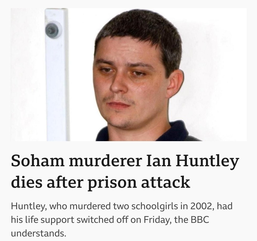 TVSimes's tweet photo. I wonder how many (if any) people will be sad now #IanHuntley has died? Whatever the number, don't count me among them. #BBCNews #GBNews #TalkTV https://t.co/3GGkVQ3BPG