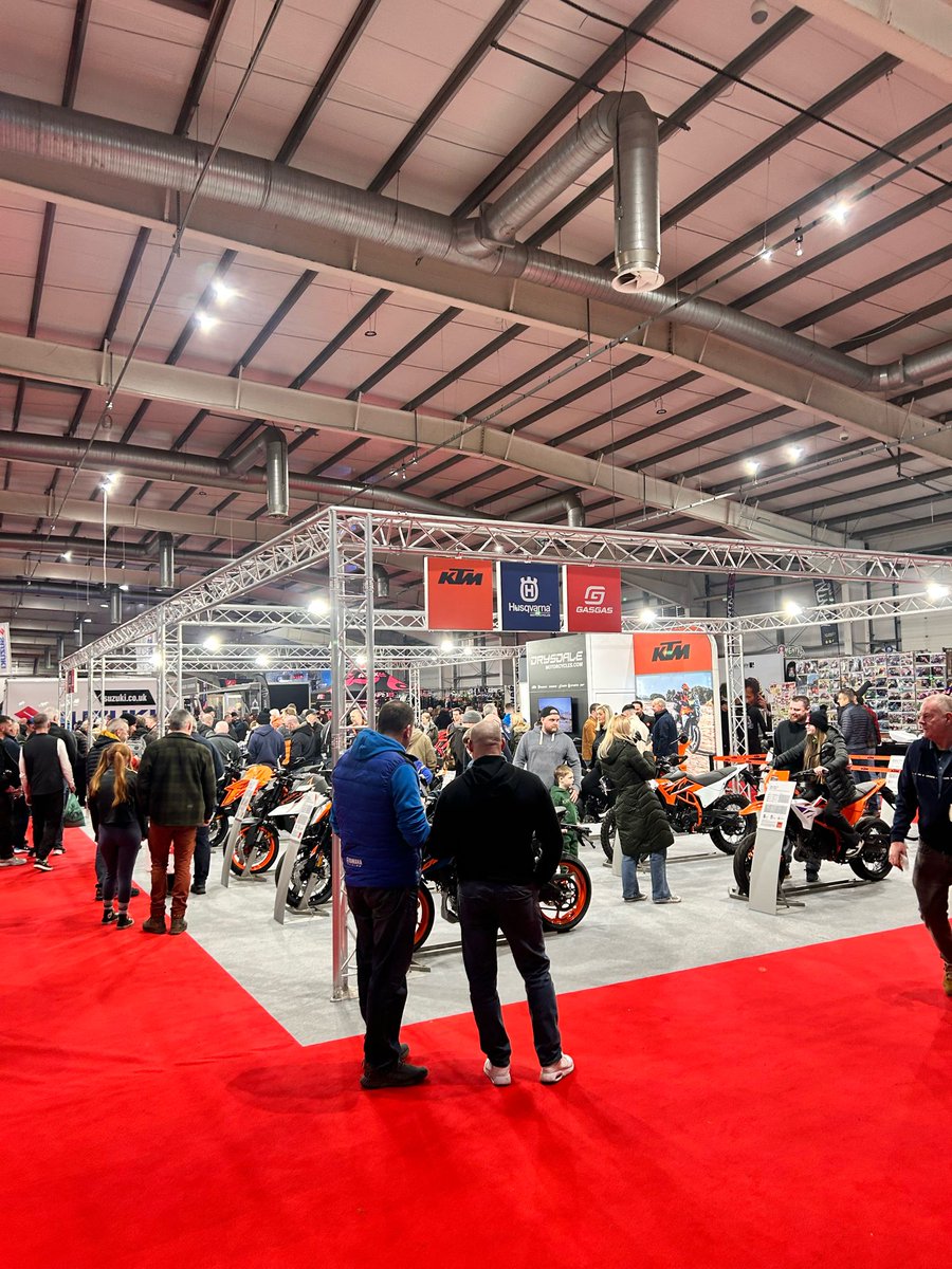 GaryCoxUK's tweet photo. Arrived at the Scottish Motorcycle Show.
Loads of bikes, loads of riders and plenty of inspiration for future tours.
If you're here today and fancy a chat about riding Scotland, Ireland or a bespoke tour come and say hello.
#queensferrymotoroutes #jointheride https://t.co/sWkknm5mfN