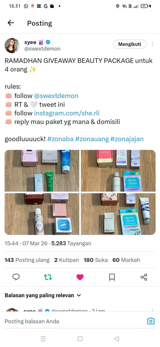 rolozzling's tweet photo. @swextdemon done kak bener2 all rules, bismillah mau paket b kak, makaci https://t.co/2u4jbFFopX