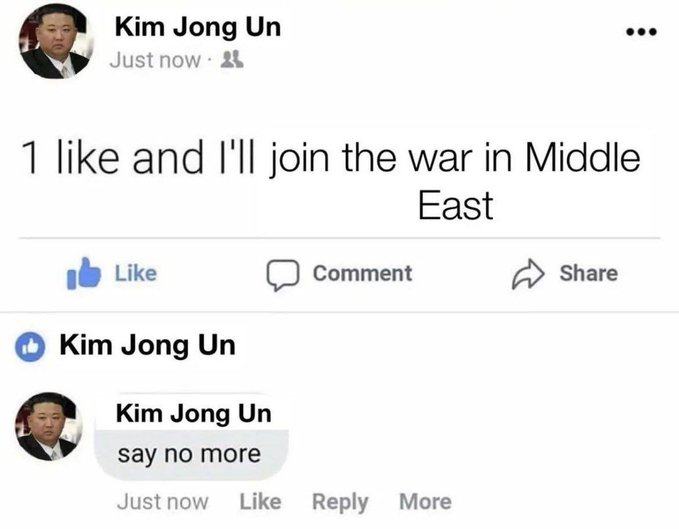 Ma te possino Ciccio Kim, ma vaff. 
🤣🤣🤣🤣🤣
Muoro.