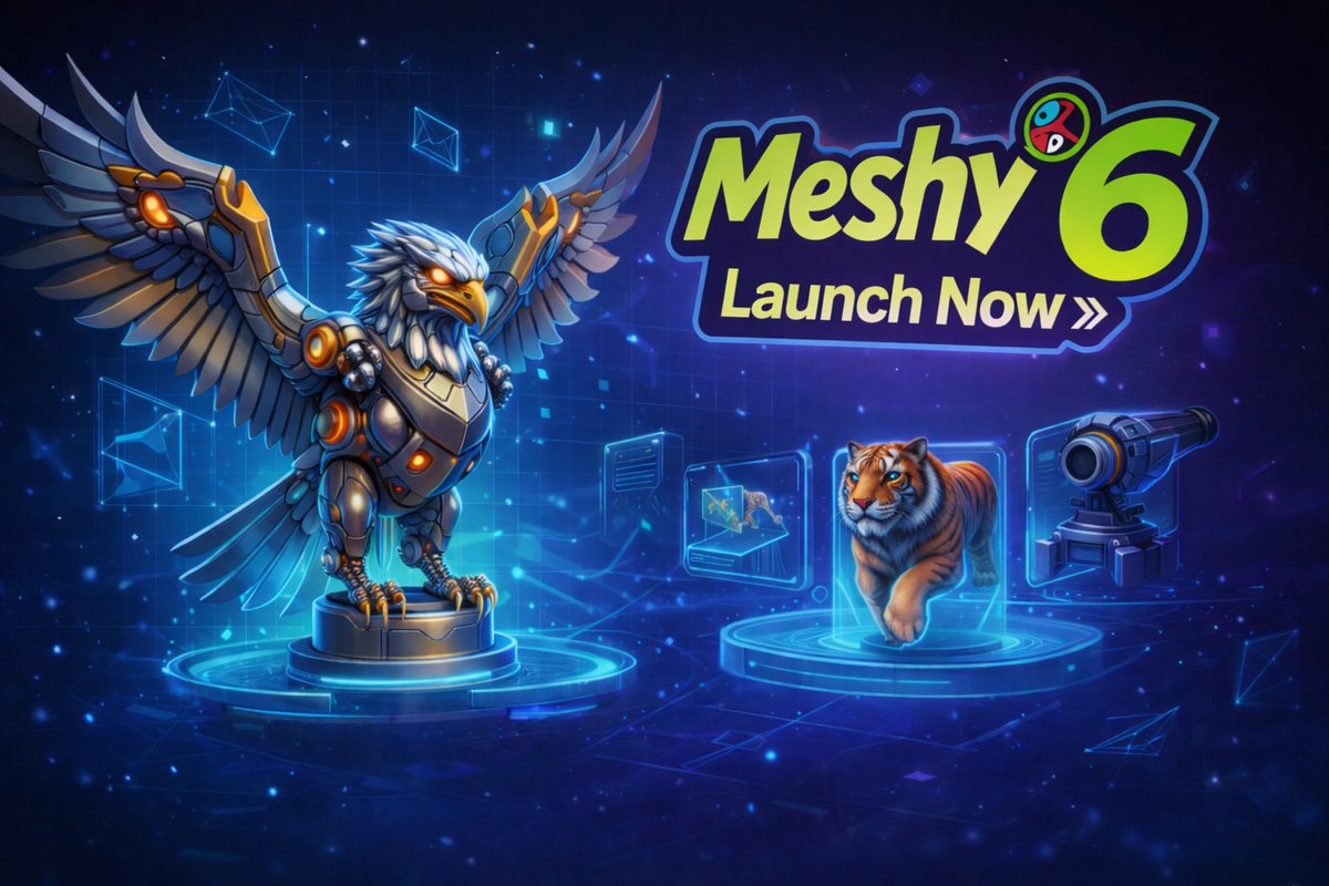 HeyAmit_'s tweet photo. 🚨 BREAKING: AI just made 3D modeling insanely fast and easy.

Turn any idea, a sketch, a phrase, or even a childhood memory into a fully realized 3D model in minutes.

No complex software.
No wasted hours.

Here’s why Meshy 6 is a total game-changer 👇 https://t.co/0k7jAtnPYG