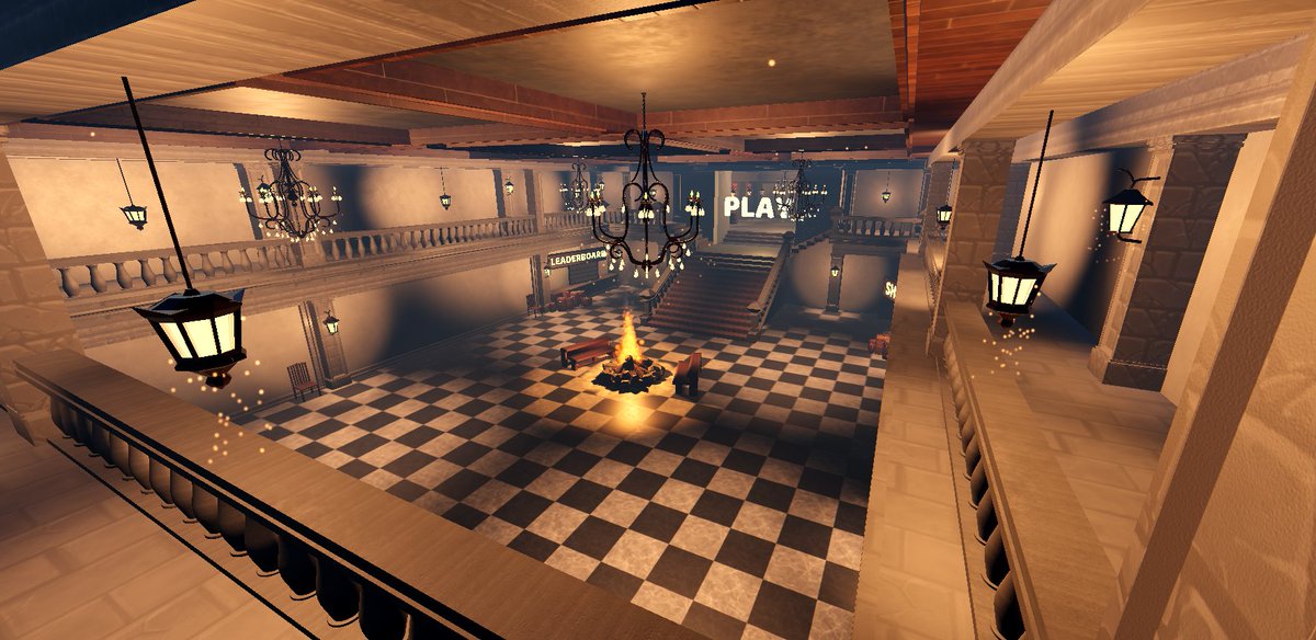XtroRobloxDev's tweet photo. Horror Game Lobby Completed! #RobloxDevs #development #robloxbuilder https://t.co/mFsC2H3e5e