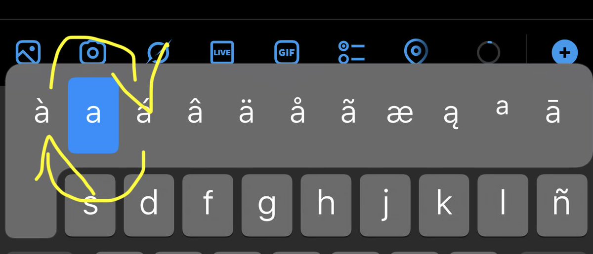 ¿Alguien más ha notado que han cambiado el sitio de las tildes en iOS? Tengo la memoria muscular de que antes la tilde hacia la derecha estaba a la izquierda…