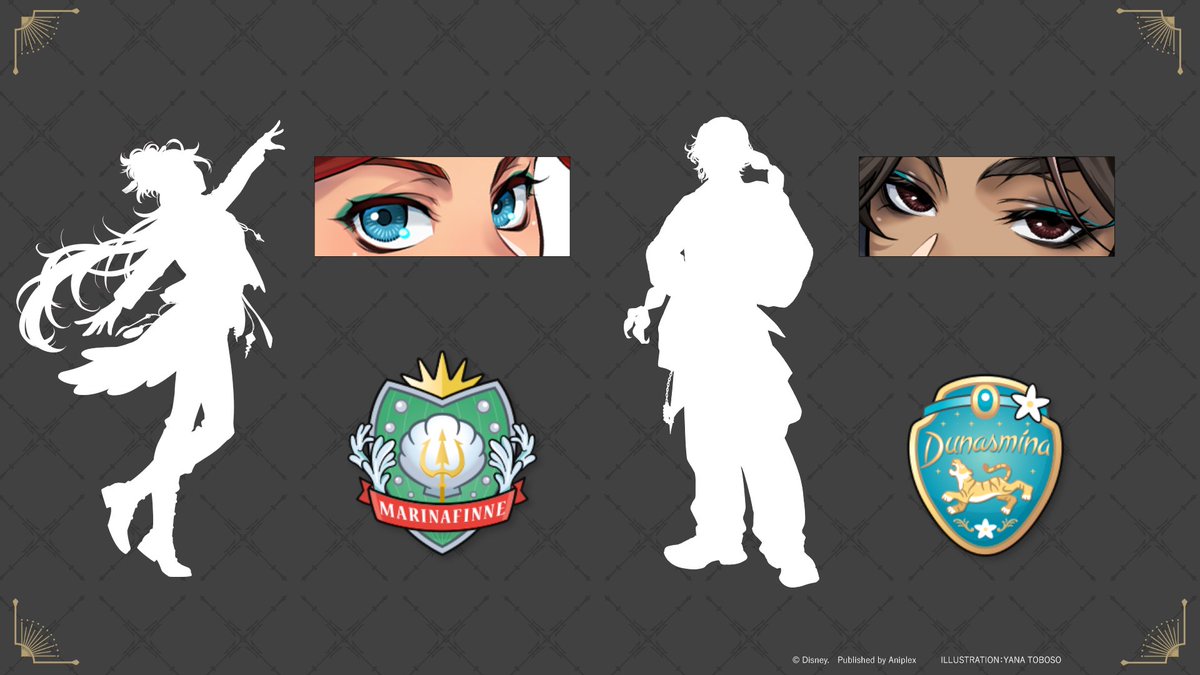 【新情報】
#ツイチャンアベマ にて、マリナフィーネ寮とデュナミーナ寮の情報を公開しました。
あわせて公式サイトのキャラクターページを更新しました。

twisted-wonderland.aniplex.co.jp/character/

#ツイステ #ディズニー