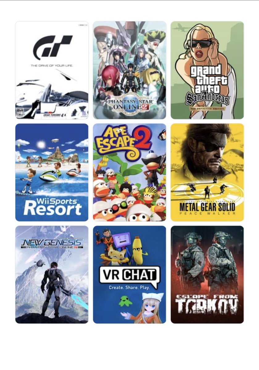 MONENA_ER34's tweet photo. 私を構成する9つのゲーム
俺はこれかな
#My9Games #私を構成する9つのゲーム
https://t.co/GuAH1rCchP https://t.co/lNiGypG7Ur