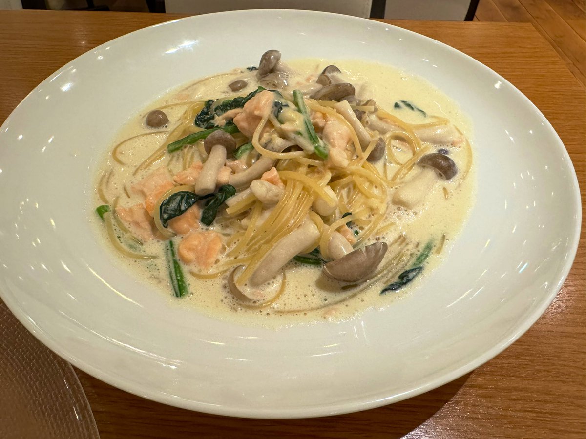 ピアリのMare Cucina おいしい♡ 気付いたら前に来た時と全くおなじメニュー頼んでた😂