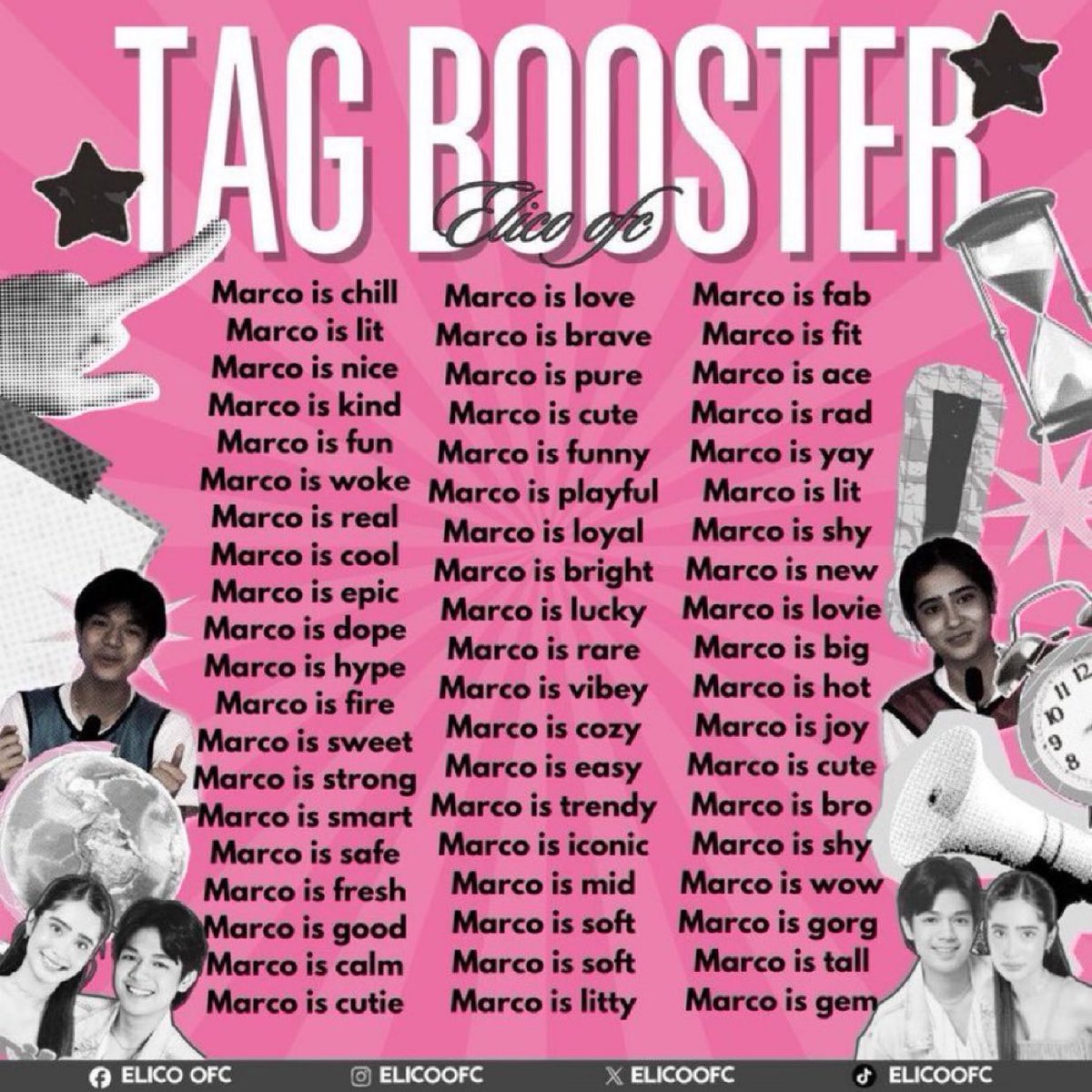 goal: five hundred replies  

reminders 
• no numbers 
• no emojis 
• at least three words per tweet     

SAT ELICO PARIN UUWI