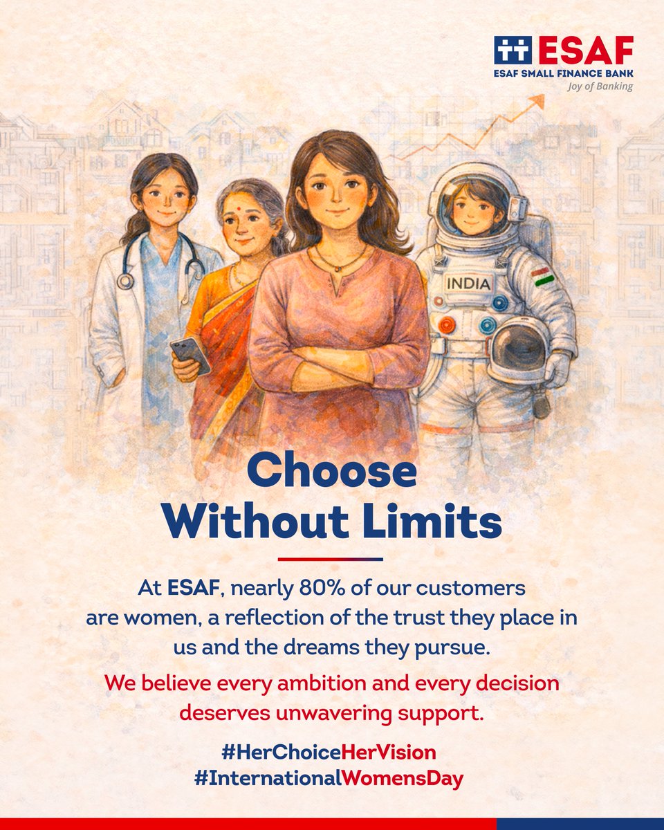 ESAF Small Finance Bank tweet media