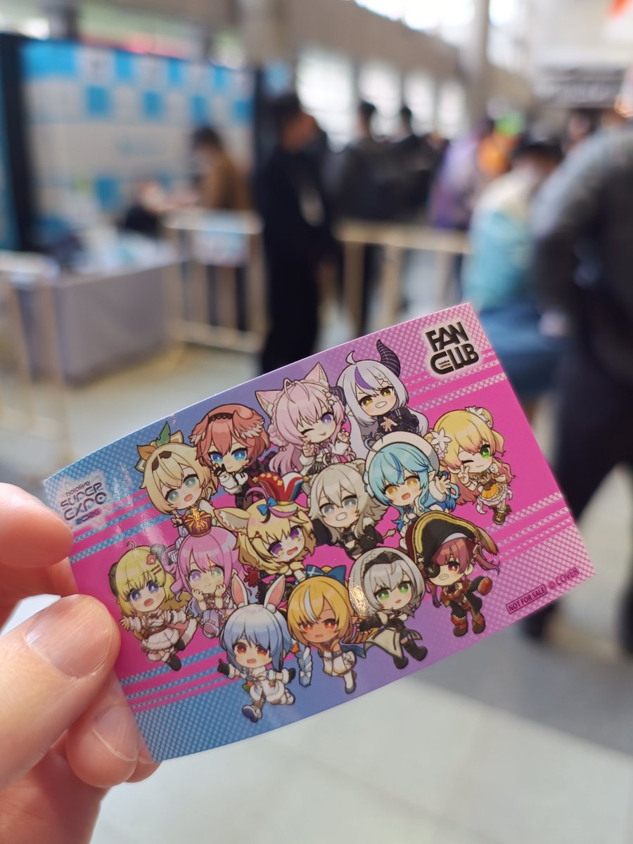 JUNKI0322's tweet photo. そういえばファンクラブのランダムのやつは3期生〜6期生だった、当たりやね😏

#hololiveEXPOfes2026_DAY2 https://t.co/2ys0e3m3iA