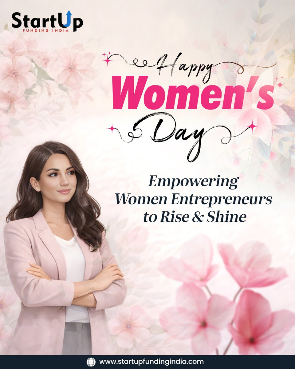 Strong ideas. Bold leadership. Limitless potential. ✨This International Women’s Day, we celebrate women entrepreneurs who are building the future.🚀 Turn your startup vision into reality.
👉startupfundingindia.com #WomenEntrepreneurs #WomenInBusiness #StartupFundingIndia