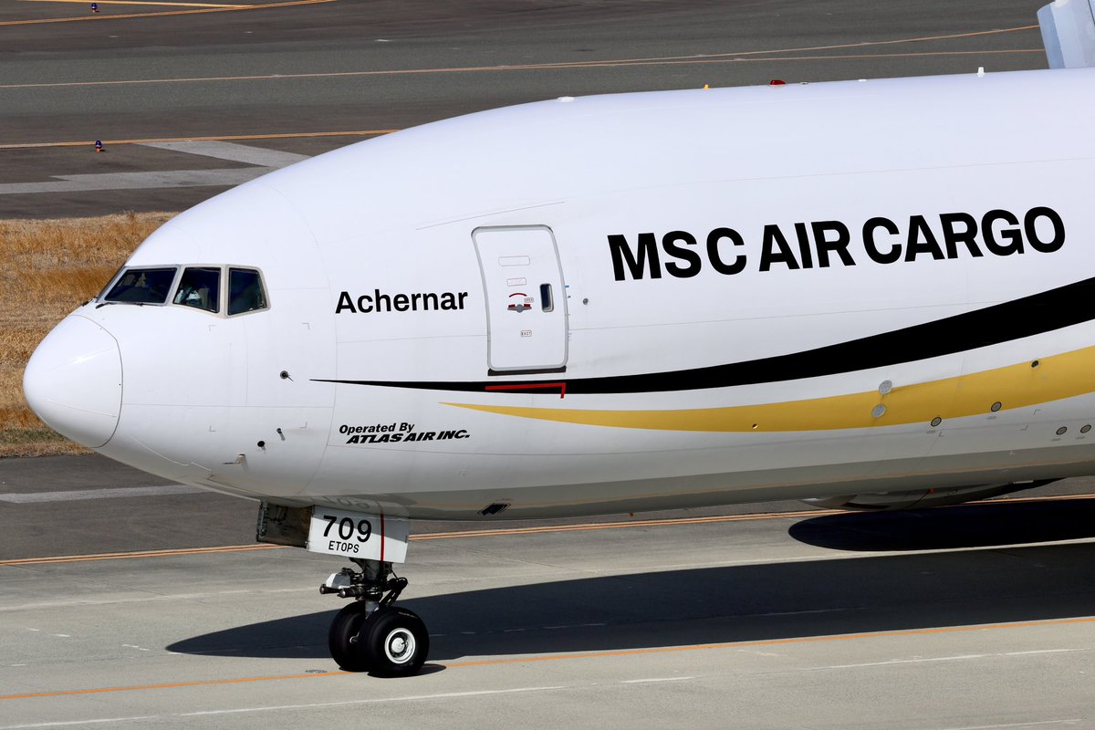 md11_mark_x's tweet photo. 『MS C AIR CARGO』のCだけ少し文字の余白広め？ https://t.co/wBlQZ9wb0x