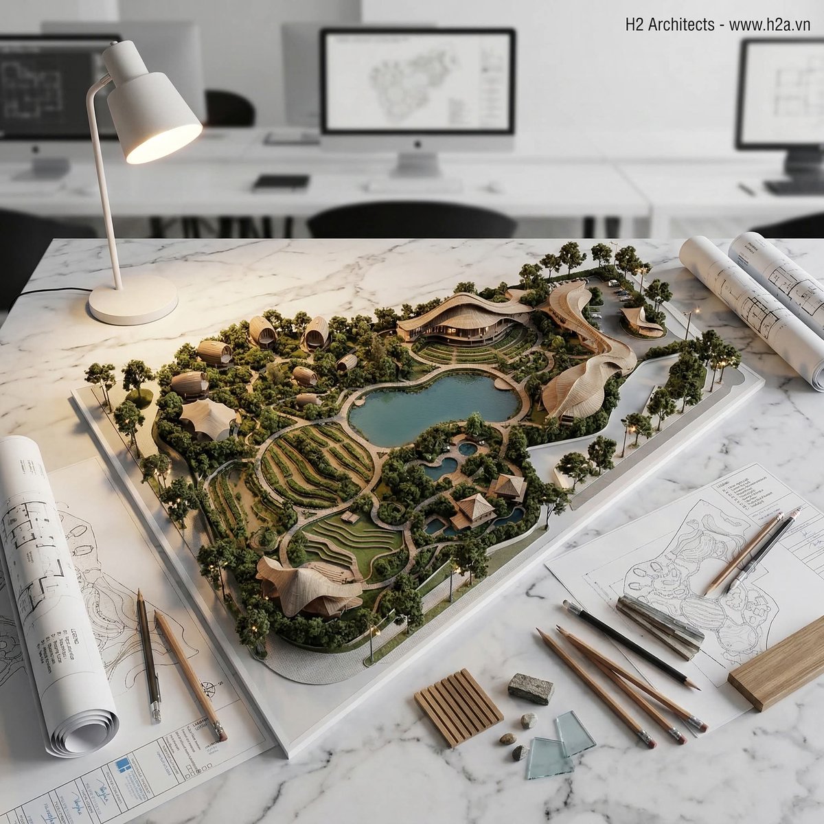 H2Architects's tweet photo. HOMESTAY VĨNH LƯƠNG – NHA TRANG - 3,2ha
#THIETKEHOMESTAY #HOMESTAY #THIETKERESORT #CTYTHIETKEHOMESTAY #CTYTHIETKERESORT #KTSHOVIETHUNG
#h2 #h2architects #farmstay #design #thietkefarmstay
H2 Architects
WhatsApp: +84 90 781 10 30
Email: h2achitects@gmail.com https://t.co/uRqdY5gxDl