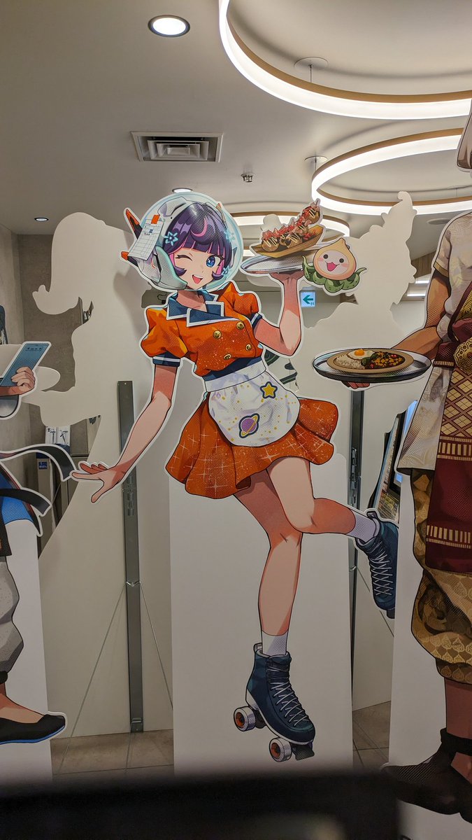 flashchariot's tweet photo. OWコラボカフェ行きました☺️ https://t.co/yjqJGshHA7