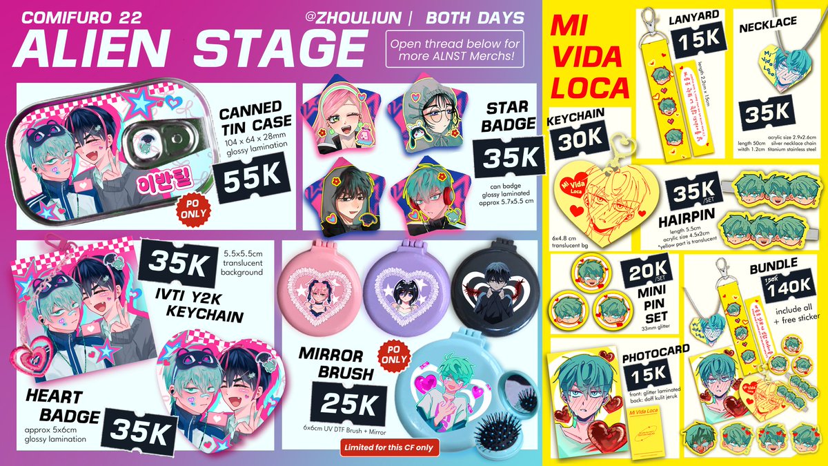 [🔁&amp;❤️ appreciated]

#CF22 PO + GIVEAWAY

📆7-21 Maret
📄Pick Up Day 1&amp;2 / Mail /🍊
📌ALNST, TSHD, Karaoke Iko, ORV, LCF, Gokurakugai, Gachiakuta, Phantom Busters, INTKOT, Saiki K, Han Maru

🔗forms.gle/bURtrtQC8GfeL4…
GO🆗️DM First

(1/2) MORE⬇️
#comifuro22 #comifuro22catalogue