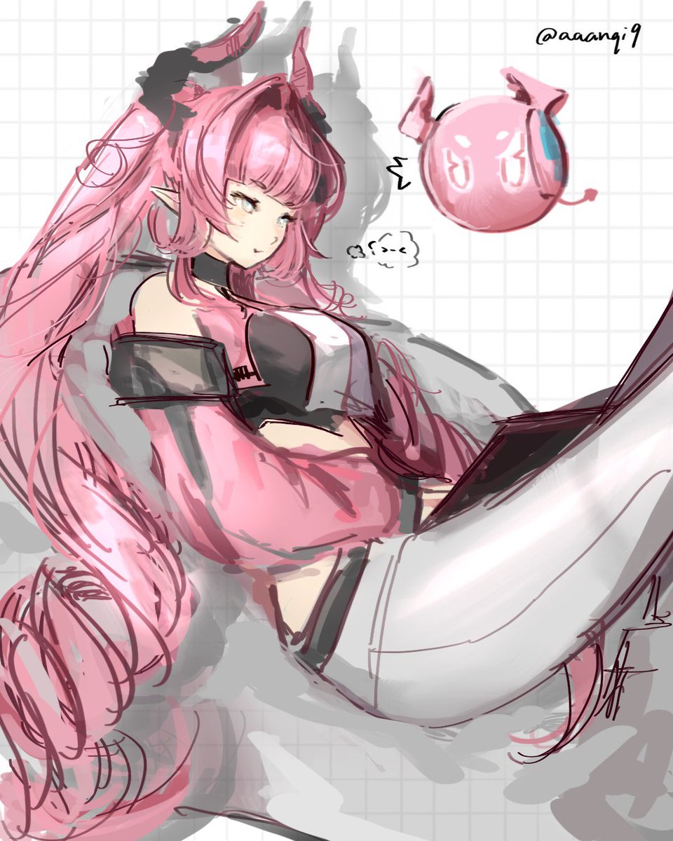 aaanqi9's tweet photo. yvonne #endfield  #arknights https://t.co/BOc0TbViux