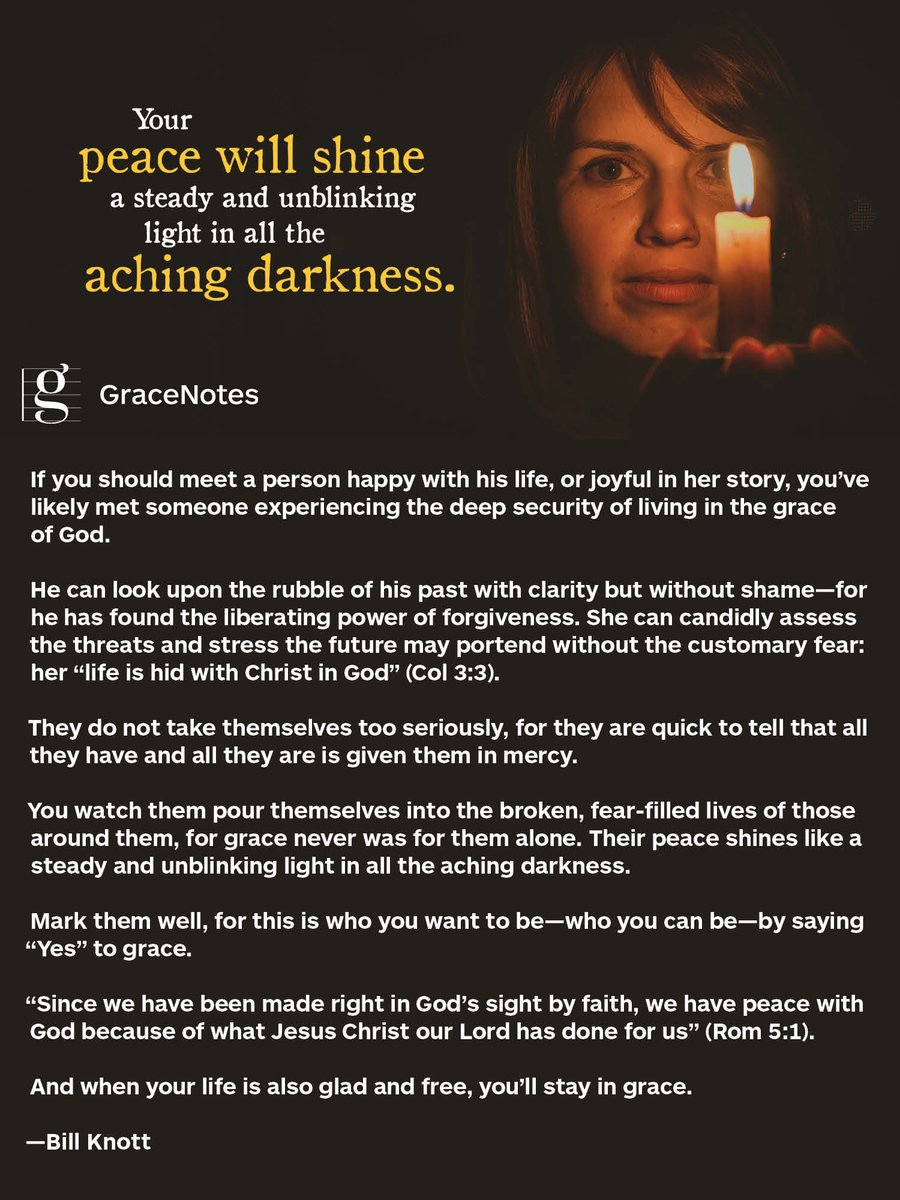 This Week’s GraceNote: A Light That Never Fails