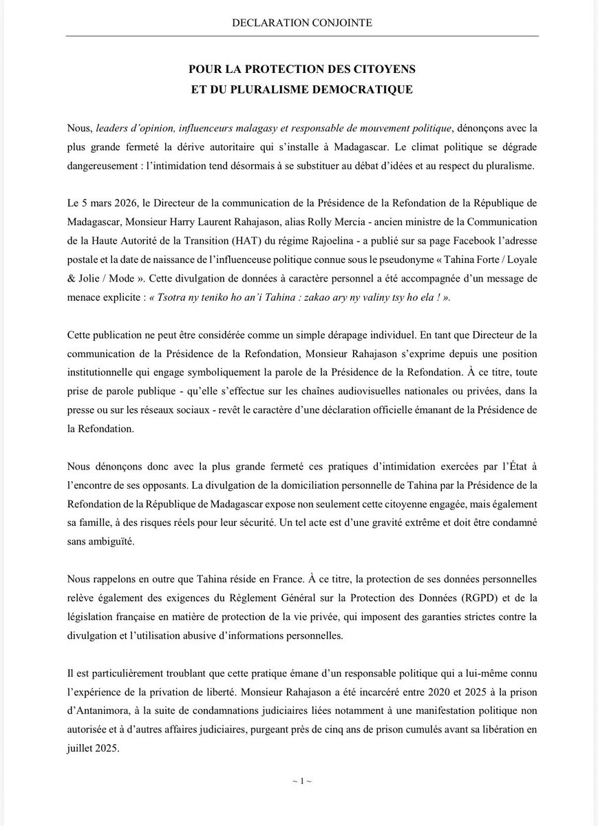 SyntiaRal's tweet photo. @communauté international @ONU_es  @NoticiasONU  @expressmadagascar @tribunemadagascar https://t.co/VckDYWVnSL