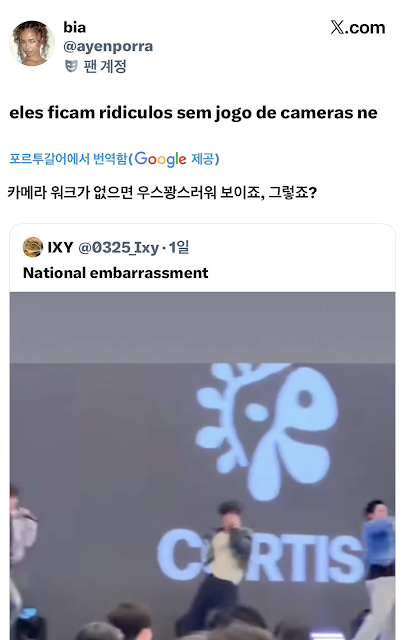 NetizensBuzzz's tweet photo. [instiz] CORTIS' STAGE THAT WAS AS BAD AS LE SSERAFIM'S COACHELLA -  https://t.co/Qzkt3zLFvn https://t.co/g8Xl7gZkV2