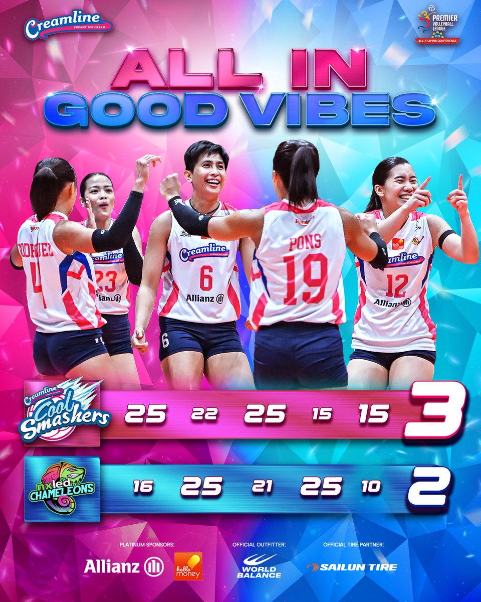 Creamline Cool Smashers tweet media