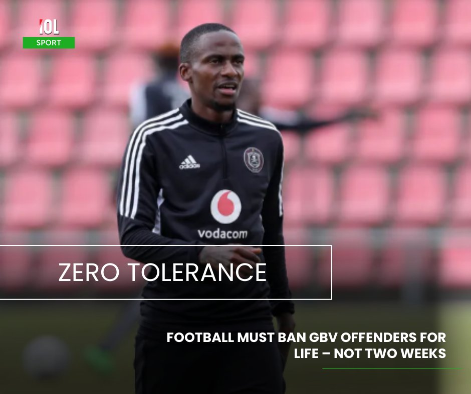 IOLsport's tweet image. SA football must take a far tougher stance on players found guilty of gender-based violence – including lifetime bans – if the sport truly intends to stand against abuse.
#sport #football #players #guilty #gendebasedviolence #lifetime #bans 
Read on tinyurl.com/yc394veh