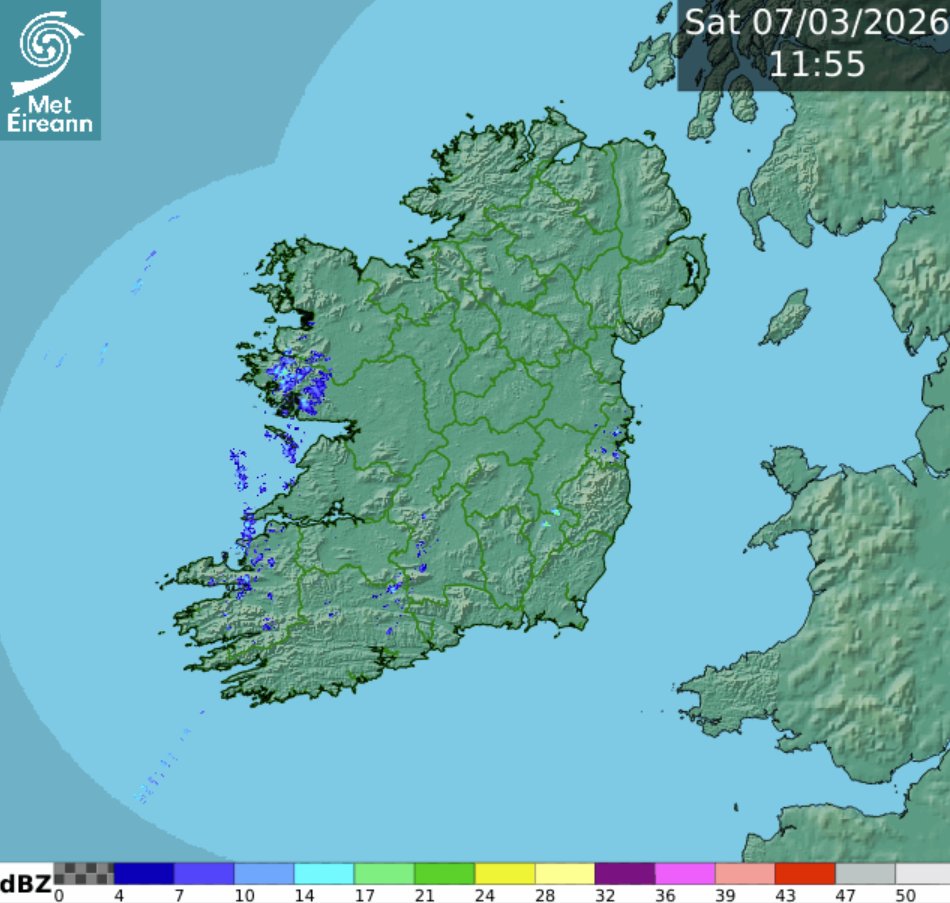 MetEireann's tweet image. Mostly dry this #afternoon with variable cloud amounts &amp;amp; sunshine, and just the chance of an isolated shower in the west &amp;amp; south 🌤️🌥️⛅️☂️

Highs of 9 to 13 C🌡️