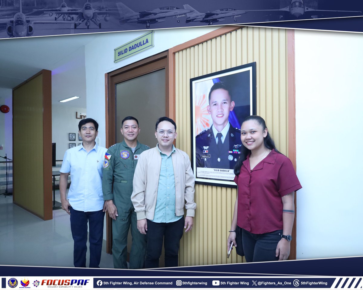 Fighters_As_One's tweet photo. ✈️ DEDICATION AND BLESSING | SILID SALANG-OY AND SILID DADULLA
See the full story:
https://t.co/a8RM91X4uX
#5thFighterWing
#CheckSix!
#FightsOn! https://t.co/baRzyb5dHF