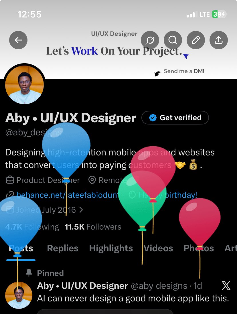 Aby • UI/UX Designer tweet media