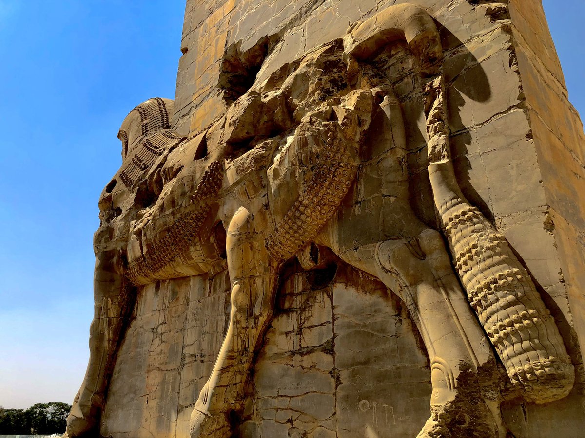 Persepolis, the ceremonial capital of the Achaemenid Empire. 6th century BC, Marvdasht, Iran. Those who have no history or culture of their own are hell bent on bombing a centuries old civilization to oblivion.