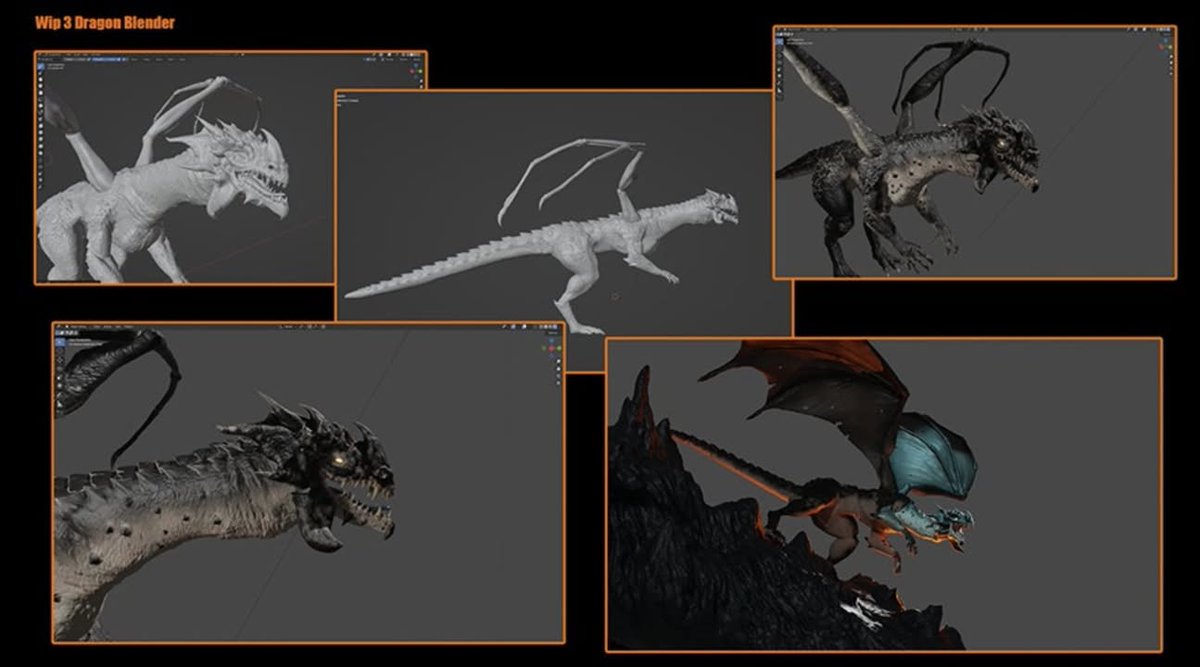 「Volcano Dragon by Cédric Mandrill Droeve」|IAMAGのイラスト